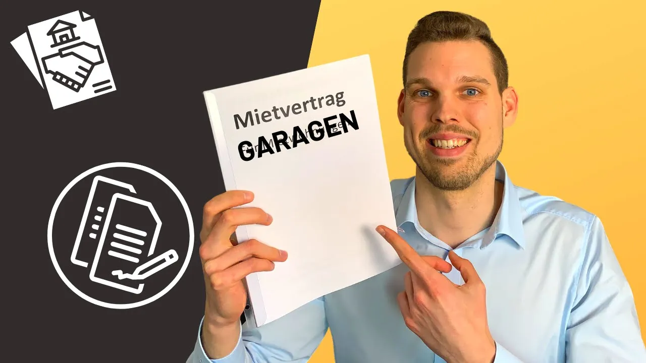 Mietvertrag für Garagen und Stellplätze